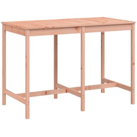 Table de jardin 159,5x82,5x110 bois massif de douglas