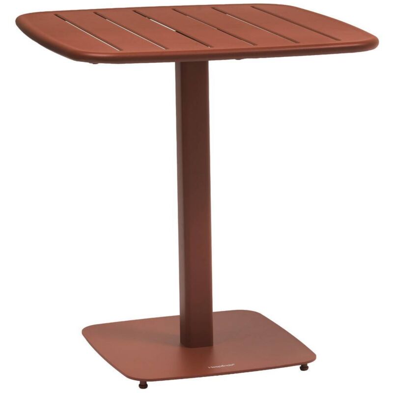 Table de jardin 2 places Alegoria 70x70cm acajou - Hespéride