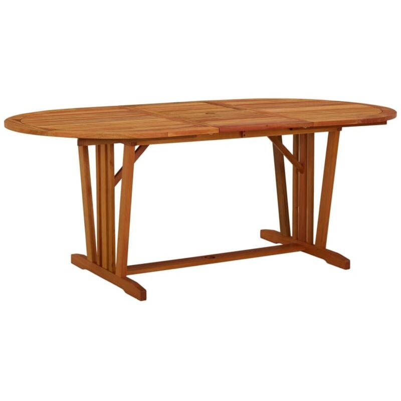 Vidaxl - Table de jardin 200x100x75 cm Bois d'eucalyptus solide