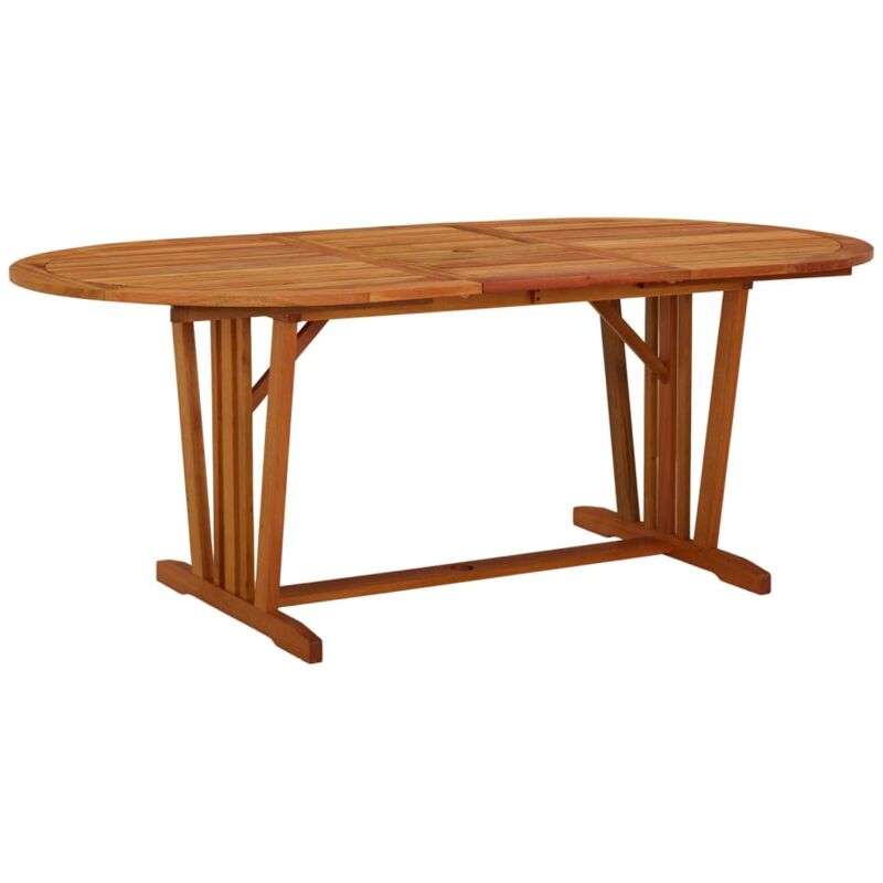 Vidaxl - Table de jardin 200x100x75 cm Bois d'eucalyptus solide