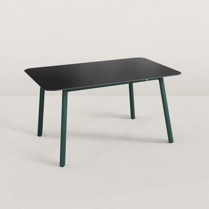Table de jardin Aluminium et Céramique 140cm Jade - 4/6 pers.