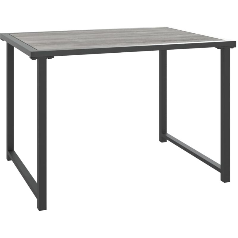 Table de jardin anthracite 55x40x37 acier Table de jardin anthracite 55x40x37 acier