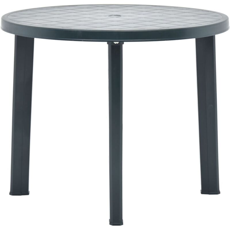Vidaxl - Table de jardin Vert 89 cm Plastique