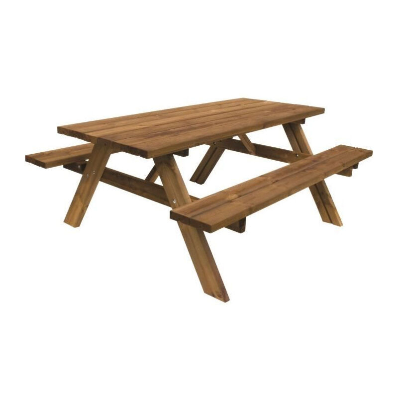 Centrale Brico - Table forestiere - Pin du Nord pefc - 8 personnes - ekju