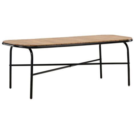 Table de Jardin en Bois "Holmbeck" 200cm Naturel