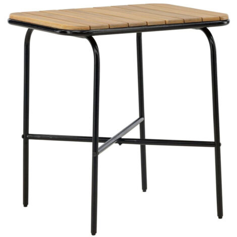 Table de Jardin en Bois "Holmbeck" 88cm Naturel