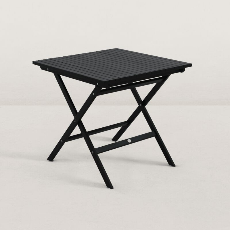 Table de jardin en Bois pliante 80 cm June - 2/4 pers.