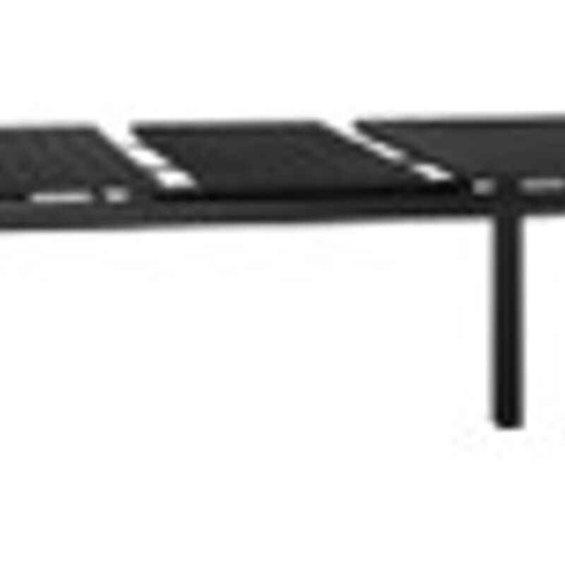 Vidaxl - Table de jardin extensible Anthracite (140-210)x90x73 cm Acier
