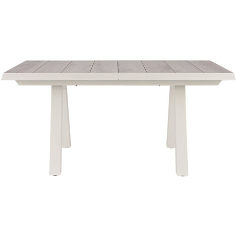 Table de jardin extensible en céramique gris cendré L163/203 - CENITZ