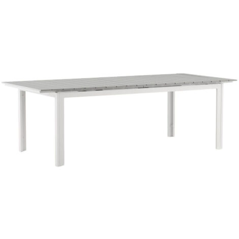 Table de Jardin Extensible "Levels" 229-310cm Blanc