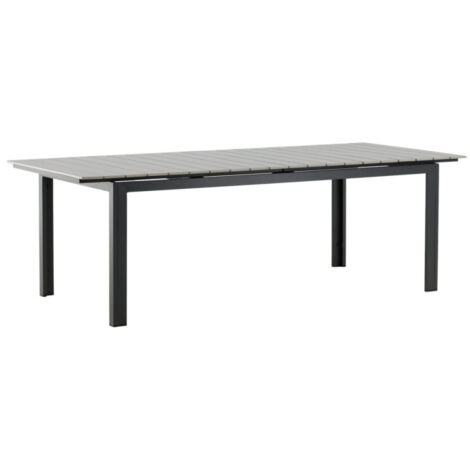Table de Jardin Extensible "Levels" 229-310cm Noir