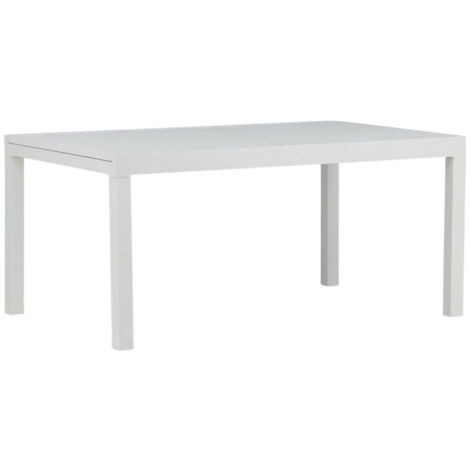 Table de Jardin Extensible "Marbella" 160-240cm Blanc