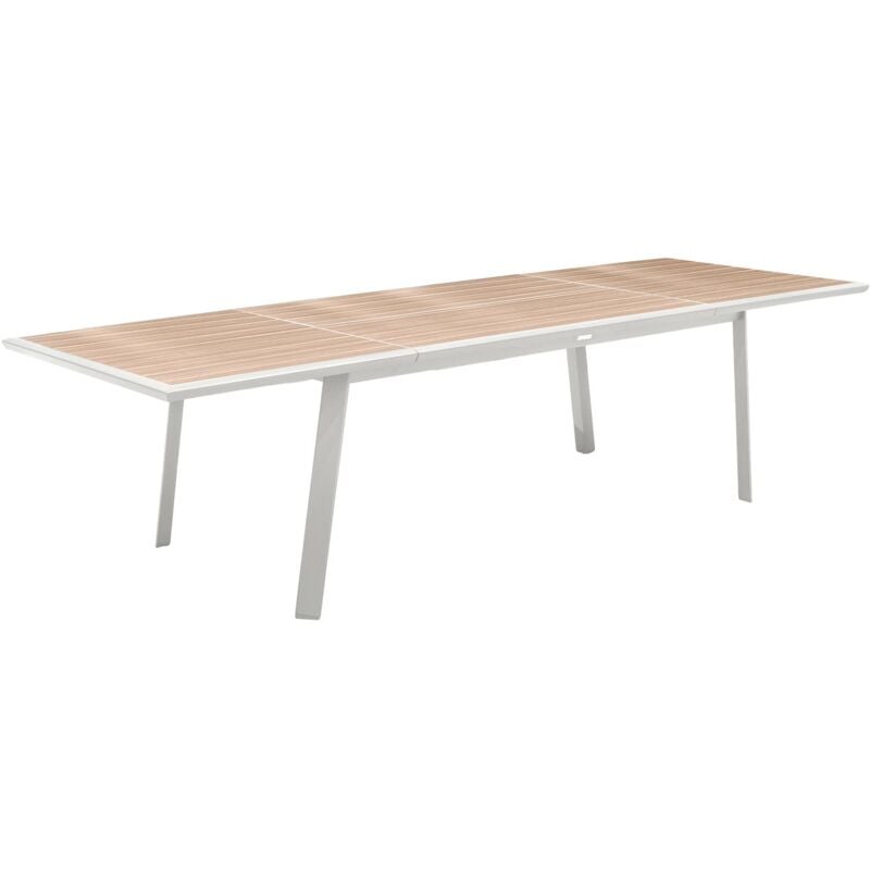 Table de jardin extensible Pavane en aluminium
