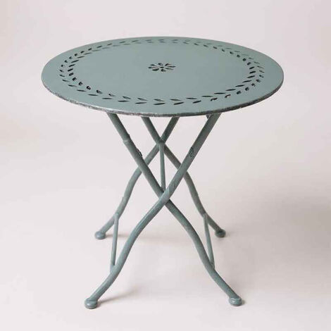 Table de jardin fer 60x60x72cm