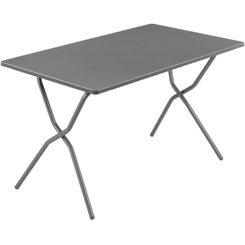 Lafuma Mobilier - Table De Jardin Pliante 1207072cm - Balcony - Acier - Gris Titane -