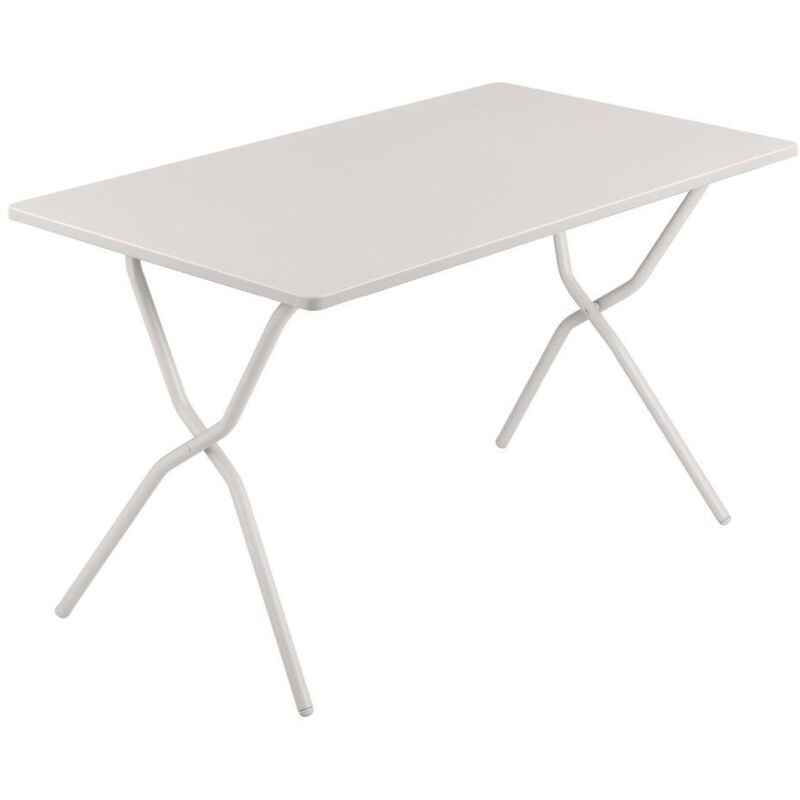 Table De Jardin Pliante 1207072cm - Balcony - Acier - Beige Seigle -