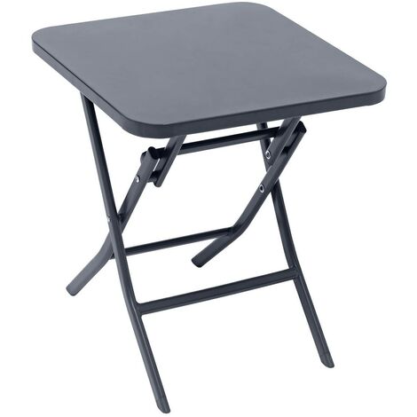 Table de jardin pliante GREENSBORO, 40 x 40 cm