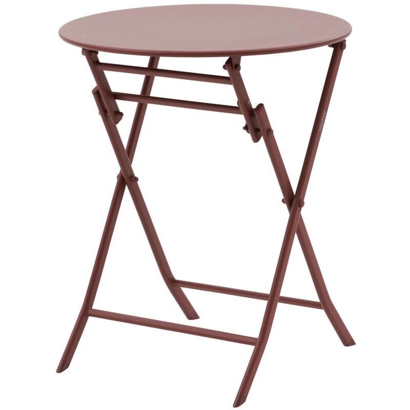 Table de jardin pliante ronde 2 places greensboro