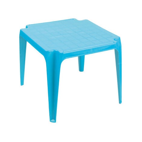 Table de jardin pour enfant plastique bleu - Bleu