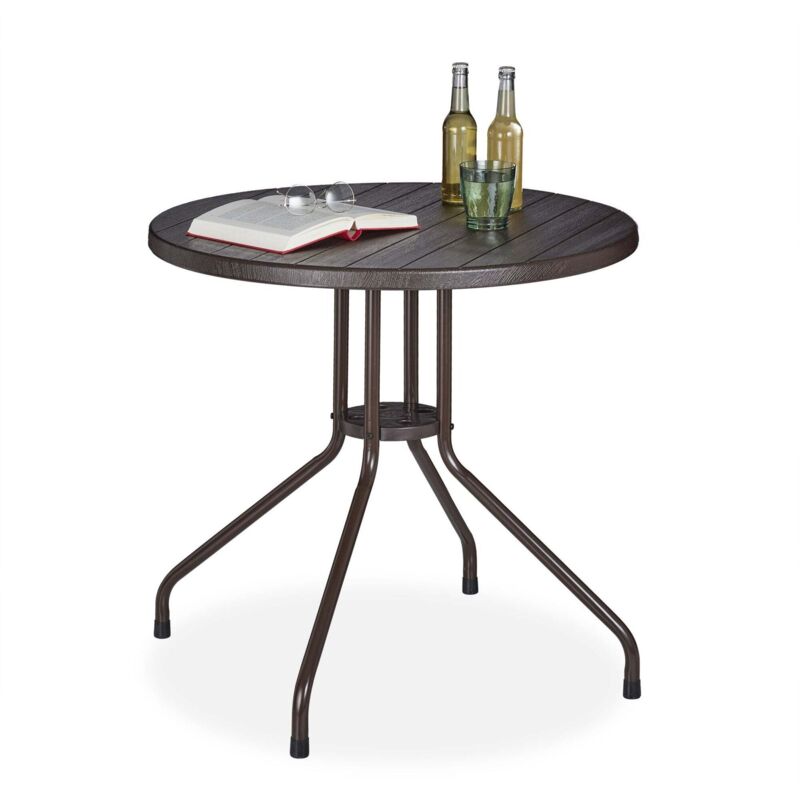 Table de jardin ronde