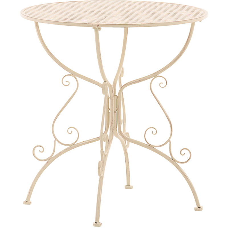 CLP - Table de fer à crème Amanda Antica