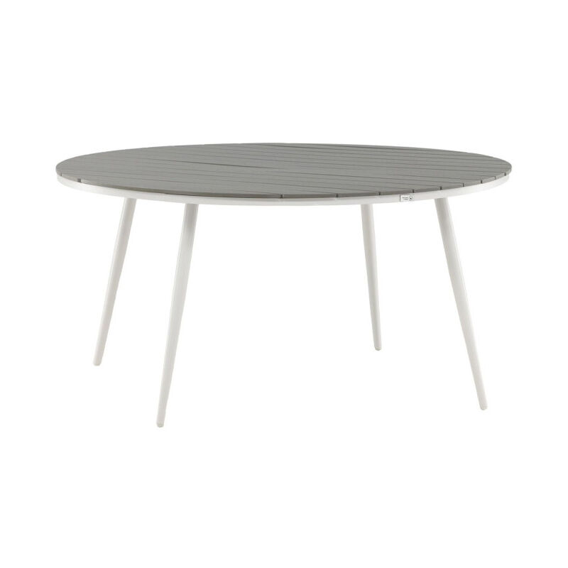 Table de Jardin Ronde "Break" 150cm Gris Table de Jardin Ronde "Break" 150cm Gris