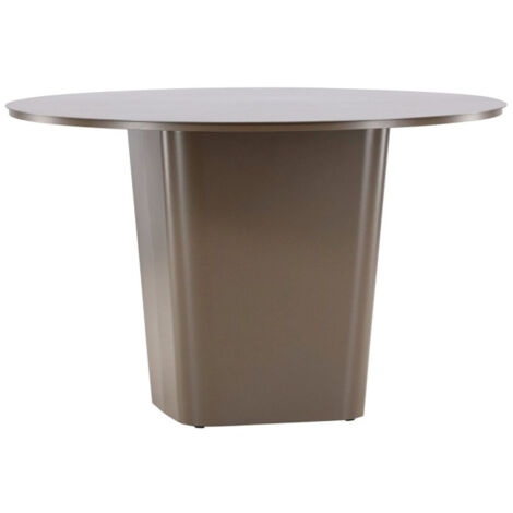 Table de Jardin Ronde "Santa Fe" 120cm Marron