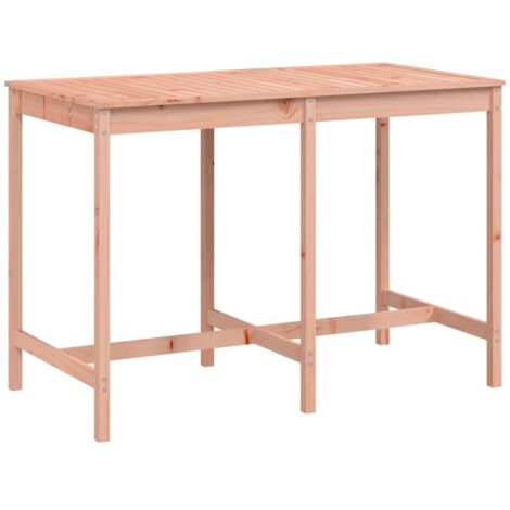 Table de jardin  Table d'extérieur 159,5x82,5x110 cm bois massif de douglas