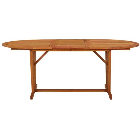 Table de jardin  Table d'extérieur 200x100x75 cm Bois d'eucalyptus solide