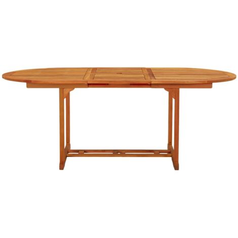 Table de jardin  Table d'extérieur 200x100x75 cm Bois d'eucalyptus solide