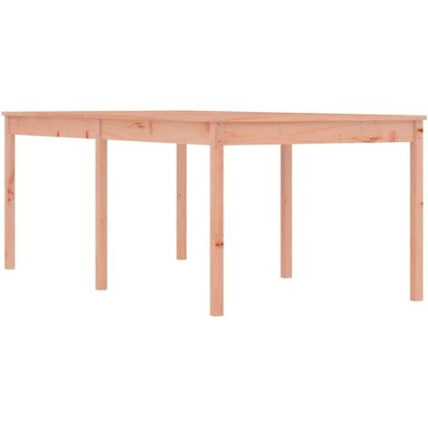 Table de jardin  Table d'extérieur 203,5x100x76 cm bois massif de douglas