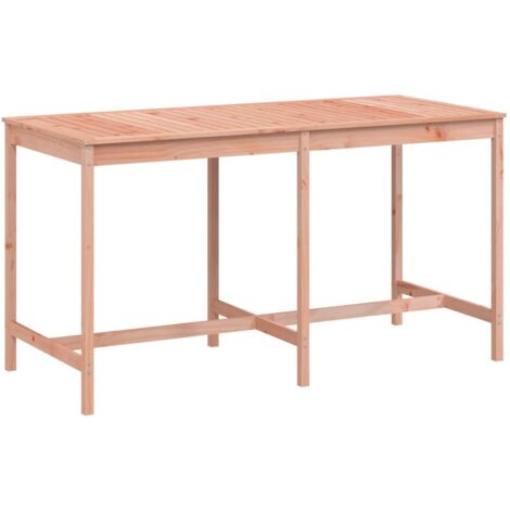 Table de jardin  Table d'extérieur 203,5x90x110 cm bois massif de douglas