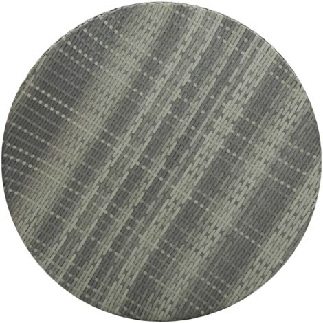 Table de jardin  Table d'extérieur Gris 75,5x106 cm Résine tressée