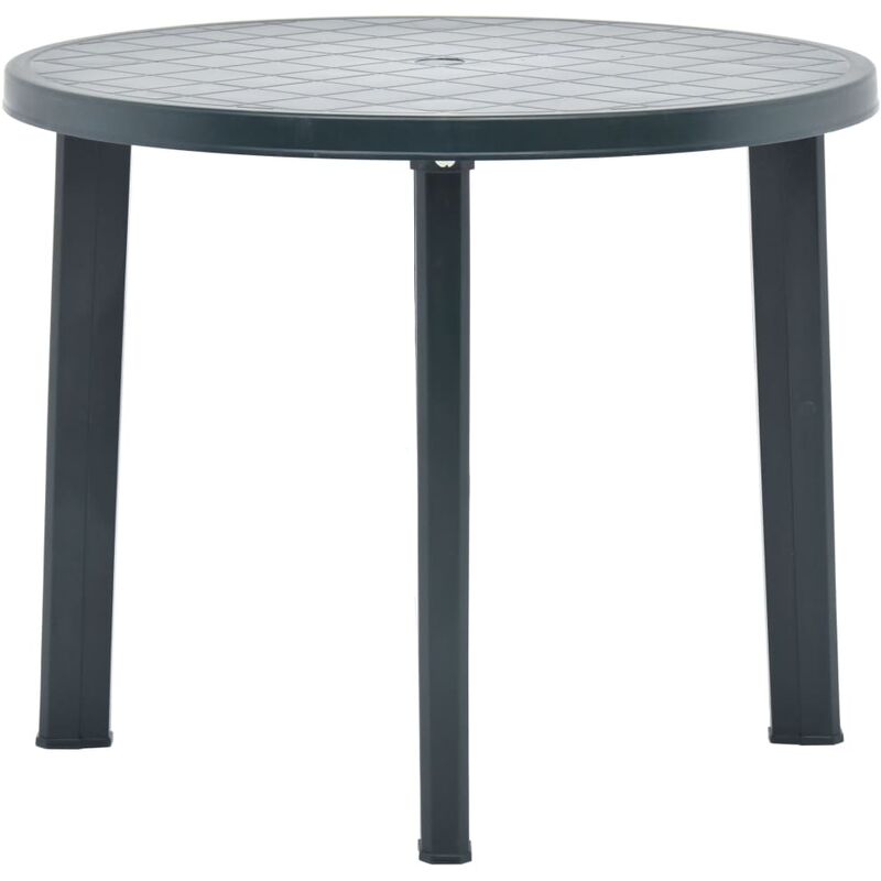 Ilovemono - Table de jardin Vert 89 cm Plastique