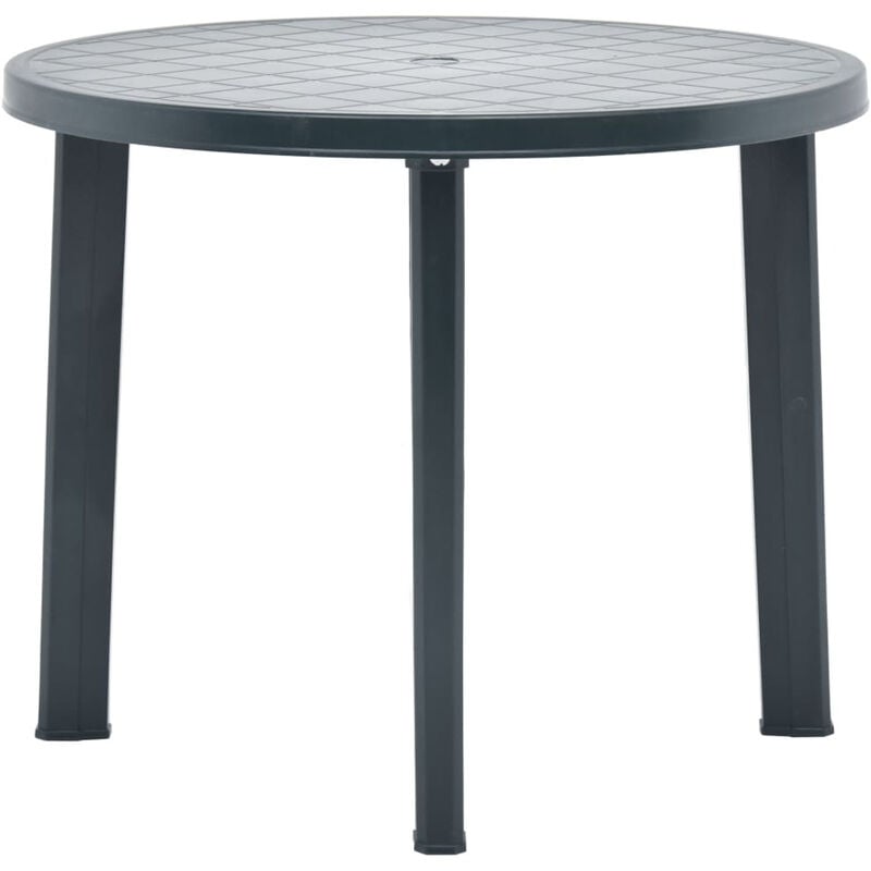 Asupermall - Table de jardin Vert 89 cm Plastique