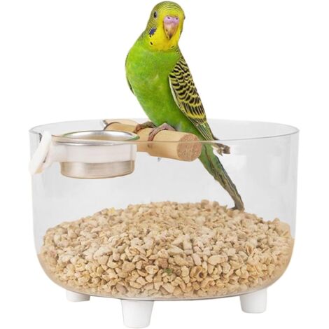 Table de jeu pour oiseaux - Support de jeu portable pour