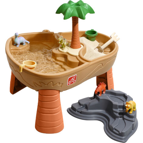 Table de jeu sable et eau pour enfants – Bac à sable 99,1 x 99,1 cm – Plastique durable – Activité ludique avec accessoires inclus – Step 2 - Step2