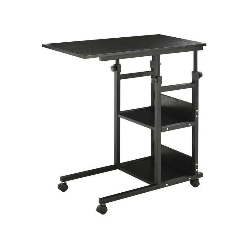 MH - Table de lit réglable nanny noire