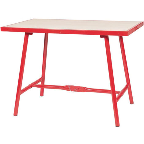 Table de monteur Hêtre l1200xP700xH840mm / 30 mm d'épaiss. de panneau