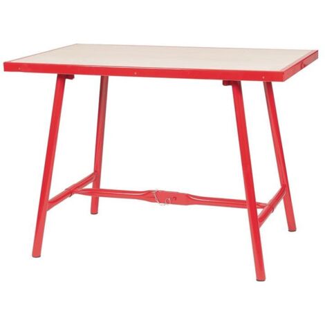Table de monteur hêtre l.800xP500xH840 mm / 30 mm épaisseur du panneau