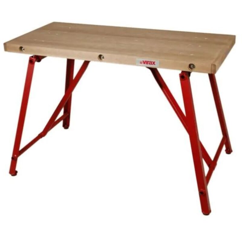 Virax - Table de montage professionnelle + jeu de roulettes / poignée - 200901