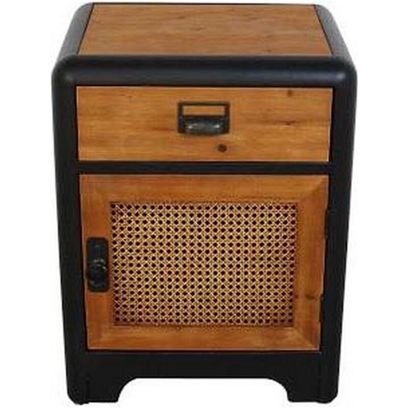 Table de Nuit DKD Home Decor Sapin Métal (48 x 40 x 62 cm) Table de Nuit DKD Home Decor Sapin Métal (48 x 40 x 62 cm)