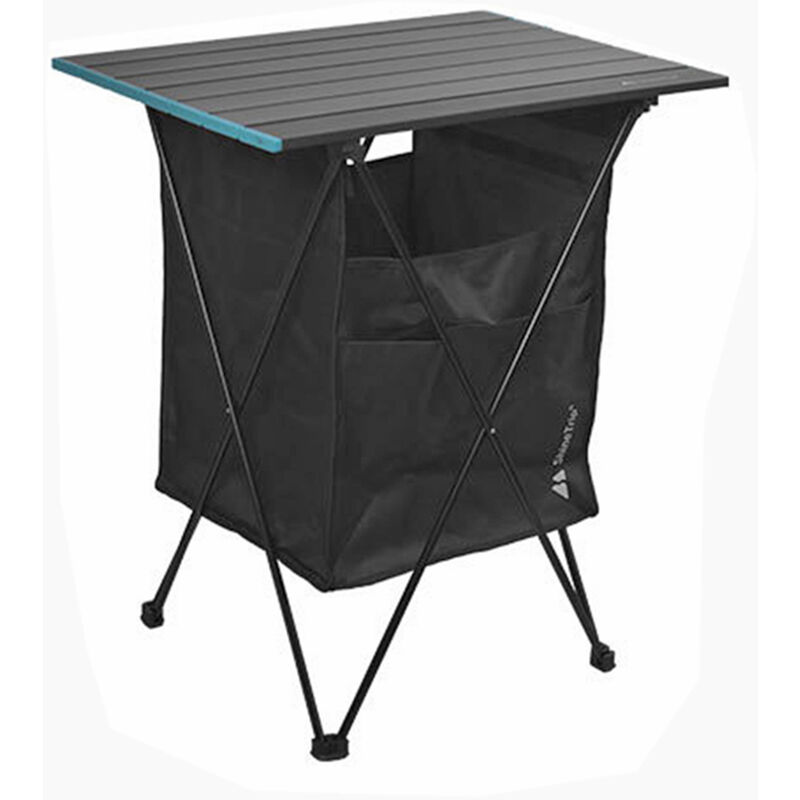 Table De Pique-Nique Pliante Exterieure Avec Poche De Siege Bureau De Camping Portable Avec Vaisselle Sac De Rangement Pour Vetements Pour