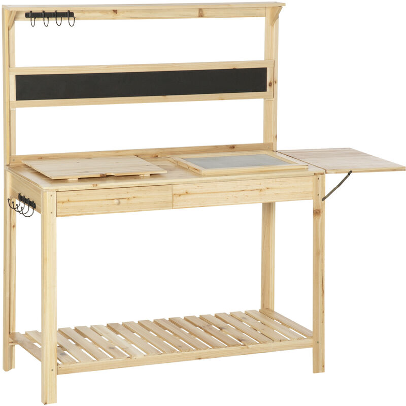 MH - Table de rempotage carla bois de sapin