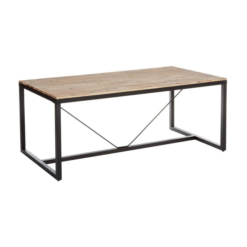 Atmosphera - Table de Repas 'Edena' 180cm Noir