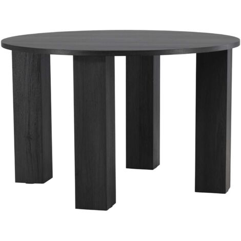 Table de repas ronde en MDF Juno 120 x 75 cm