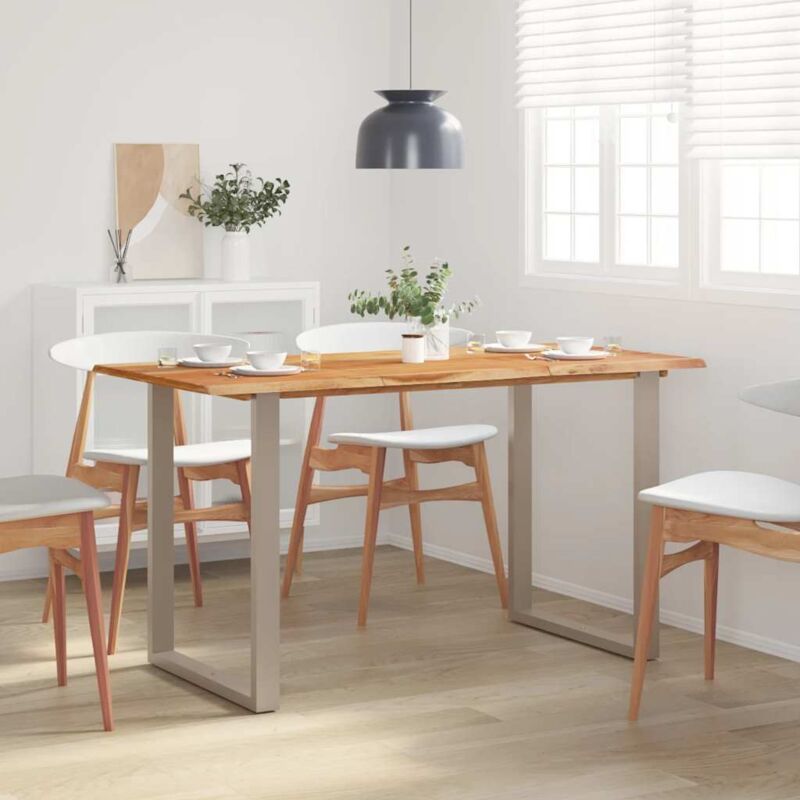 Vidaxl - Table de salle à manger 140x70x76 cm Bois d'acacia solide