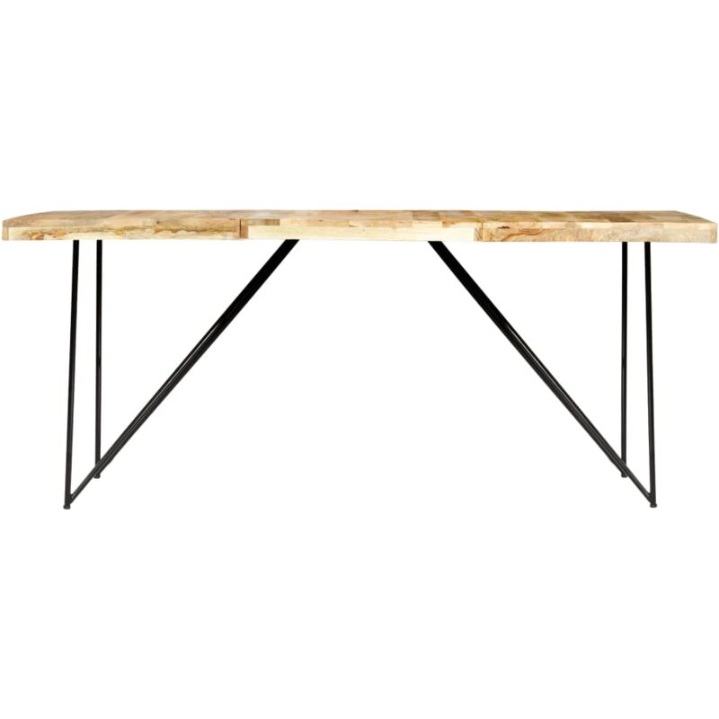 Vidaxl - Table à manger 180x90x76 cm Bois de manguier massif