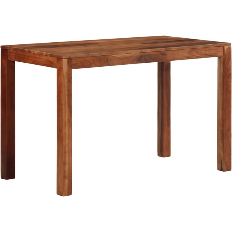 Table à manger 120x60x76 cm bois d'acacia massif vidaXL