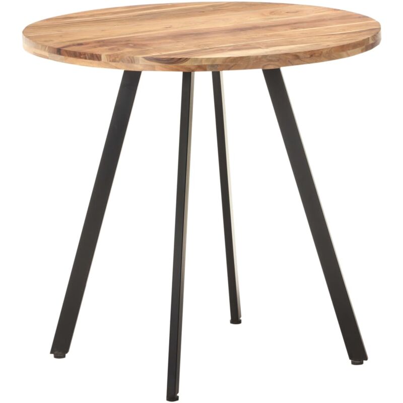 Vidaxl - Table de salle à manger 80 cm Bois d'acacia solide